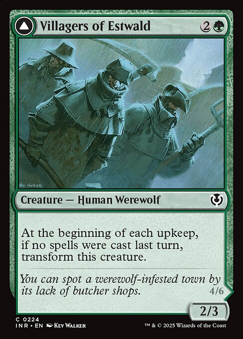 Villagers of Estwald // Howlpack of Estwald 224