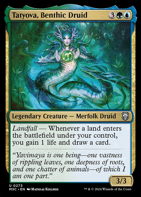 Tatyova, Benthic Druid 273