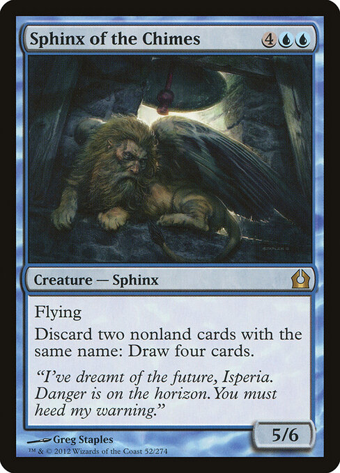 Sphinx of the Chimes 52