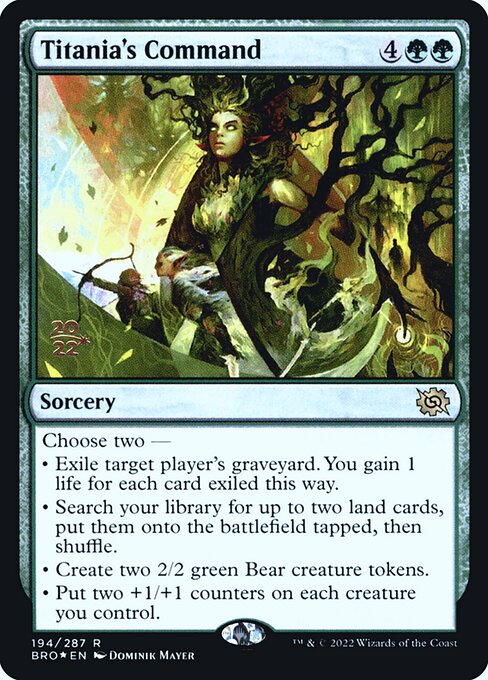 Titania's Command 194s
