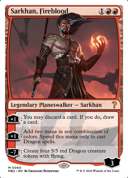 Sarkhan, Fireblood 60