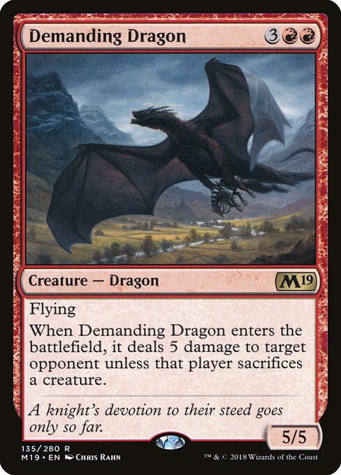Demanding Dragon 135