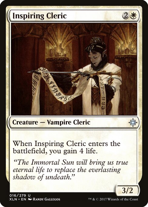 Inspiring Cleric 16