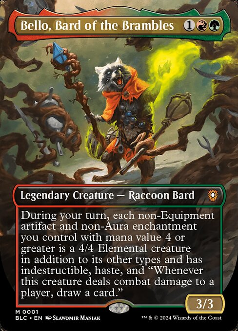 Bello, Bard of the Brambles 1