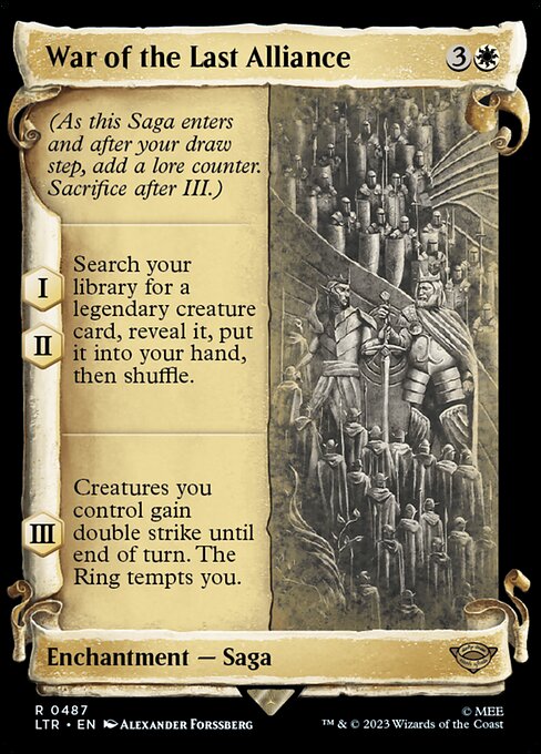 War of the Last Alliance 487