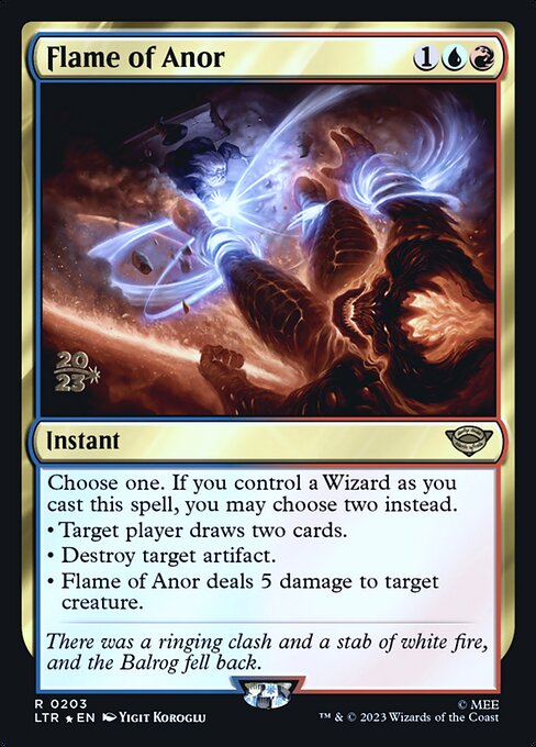 Flame of Anor 203s