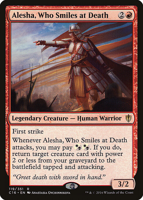 Alesha, Who Smiles at Death 119
