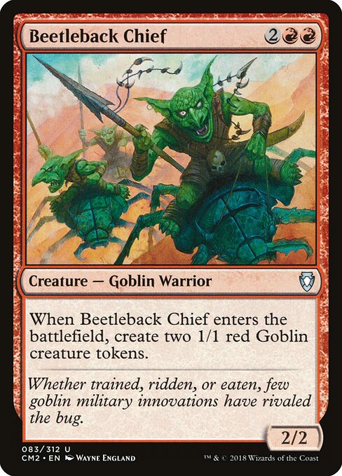 Beetleback Chief 83