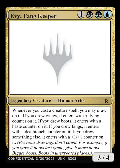 Evy, Fang Keeper RZ03s