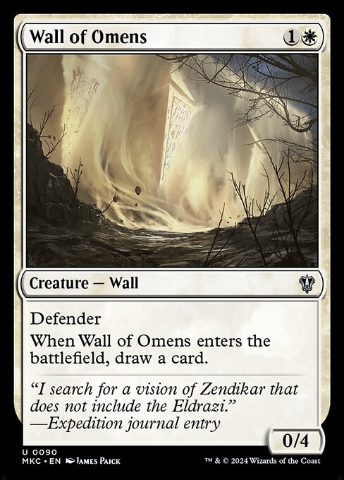 Wall of Omens 90