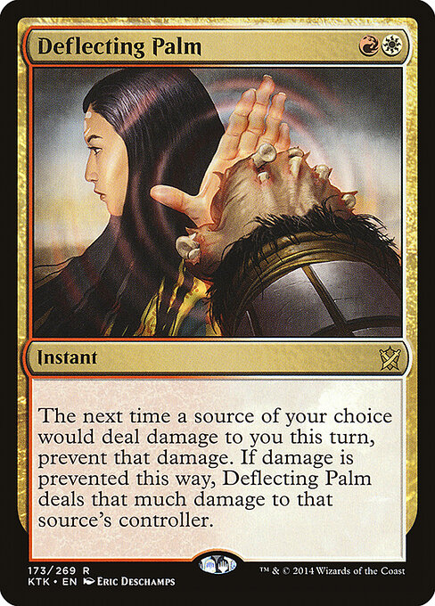 Deflecting Palm 173