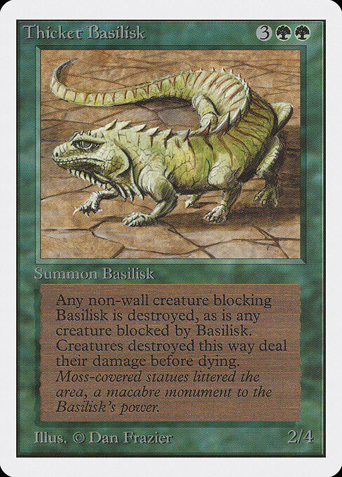 Thicket Basilisk 219
