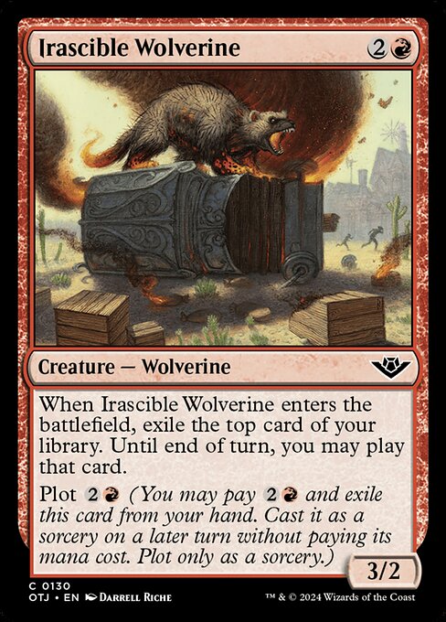 Irascible Wolverine 130