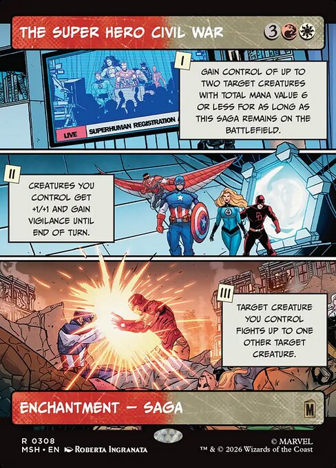 The Super Hero Civil War 308