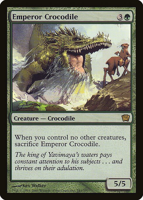 Emperor Crocodile 241★