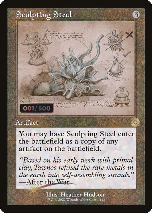 Sculpting Steel 113z