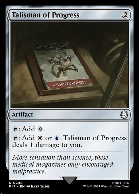 Talisman of Progress 249