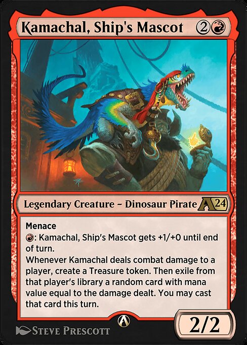 Kamachal, Ship's Mascot 15