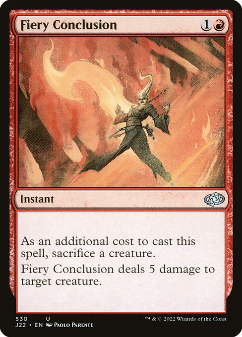 Fiery Conclusion 530