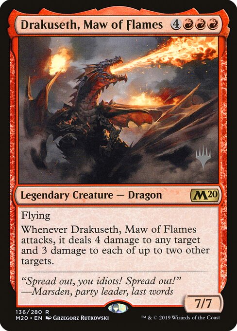 Drakuseth, Maw of Flames 136p