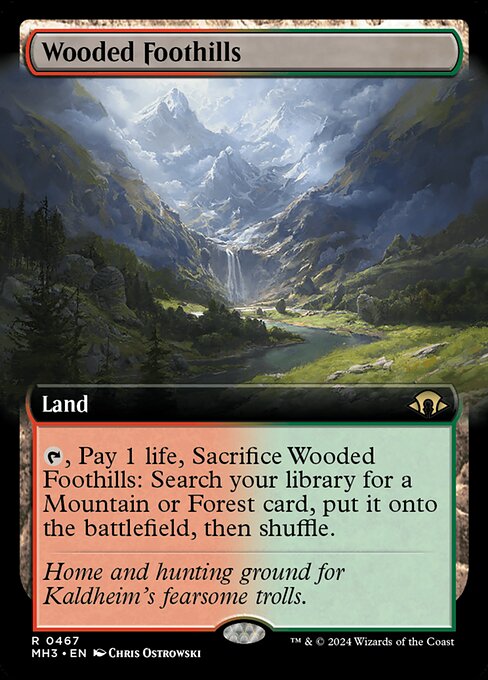 Wooded Foothills 467