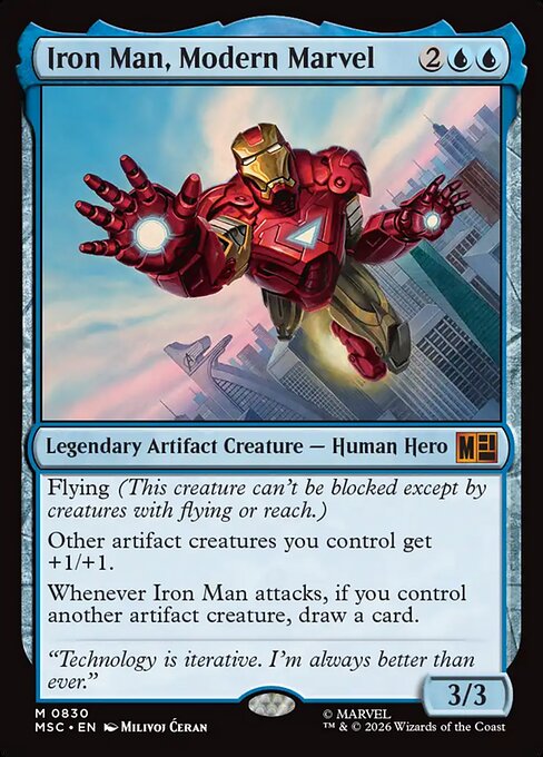 Iron Man, Modern Marvel 830