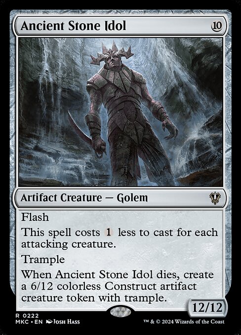Ancient Stone Idol 222