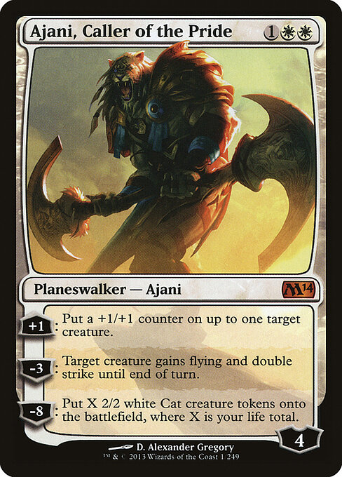 Ajani, Caller of the Pride 1