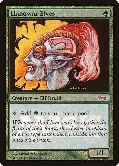 Llanowar Elves 9