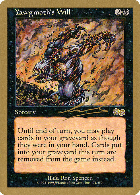 Yawgmoth's Will nl171