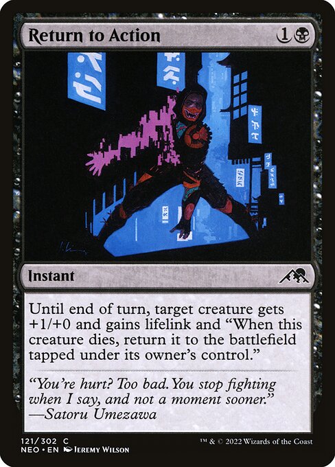 Return to Action 121