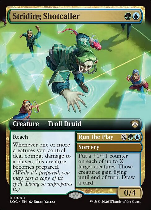 Striding Shotcaller // Run the Play 98