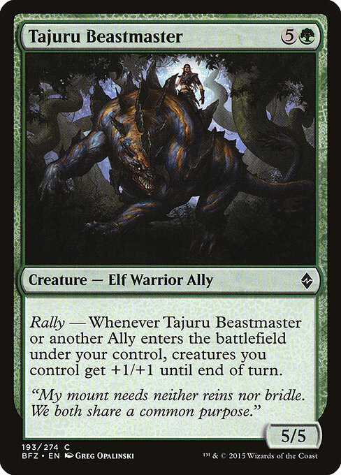 Tajuru Beastmaster 193