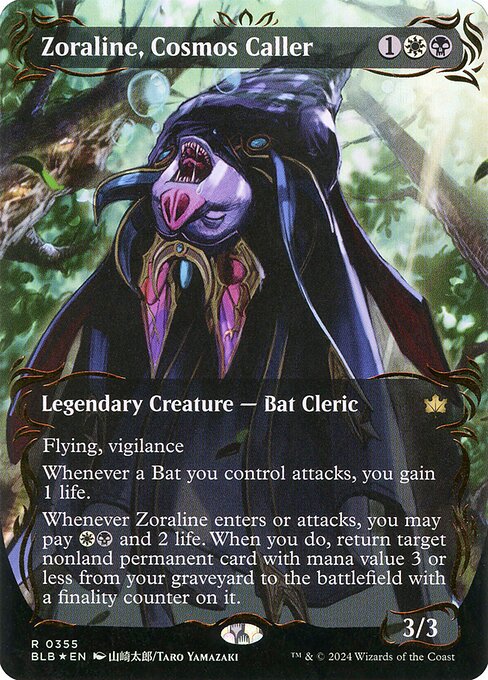 Zoraline, Cosmos Caller 355