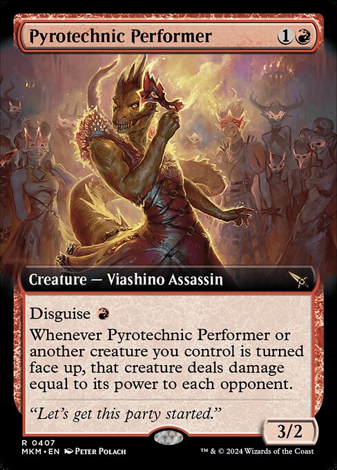 Pyrotechnic Performer 407