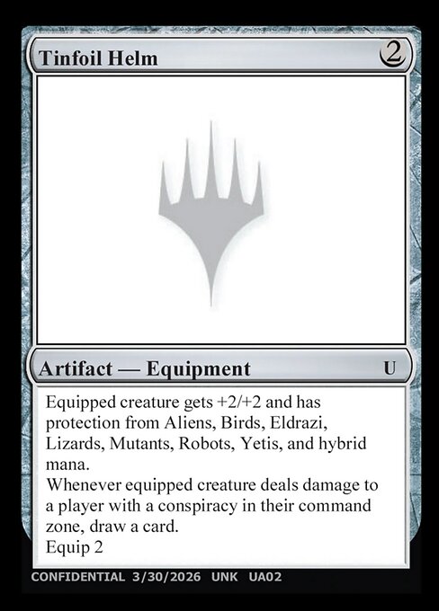 Tinfoil Helm UA02d