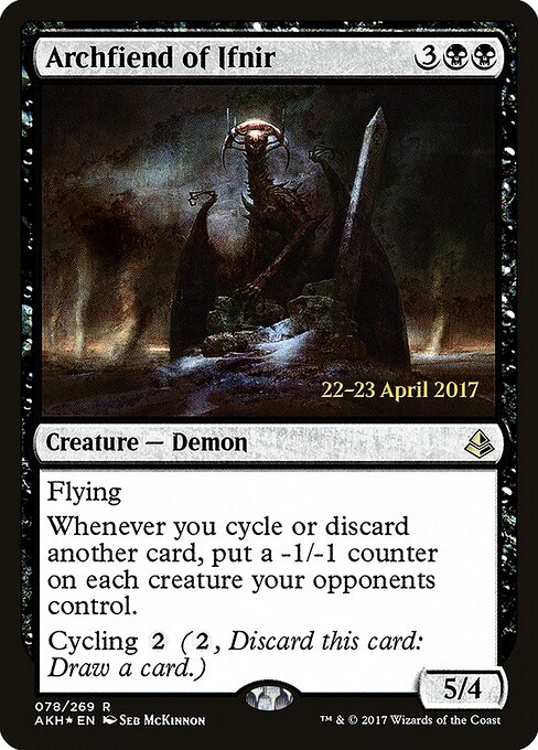 Archfiend of Ifnir 78s