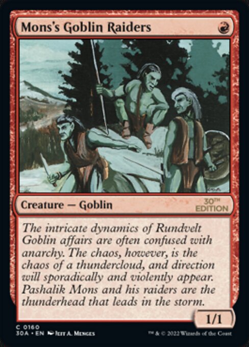 Mons's Goblin Raiders 160