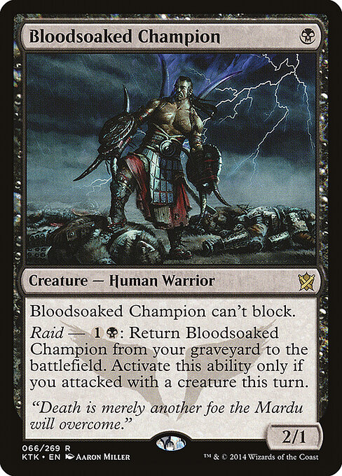 Bloodsoaked Champion 66
