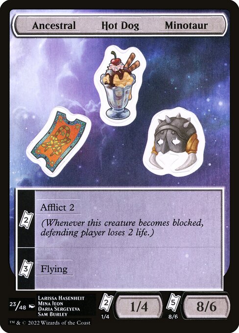 Ancestral Hot Dog Minotaur 23