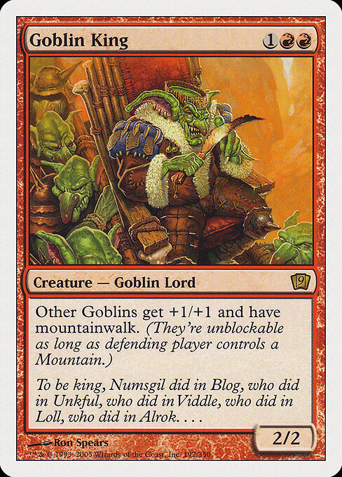 Goblin King 192