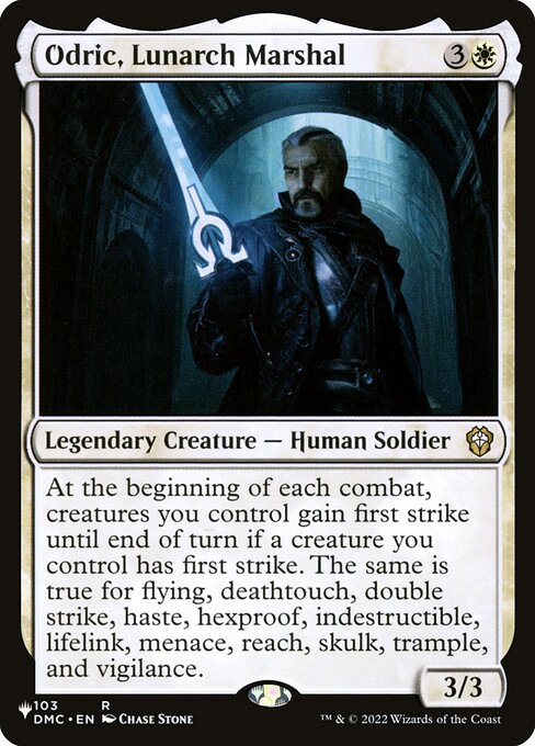 Odric, Lunarch Marshal DMC-103