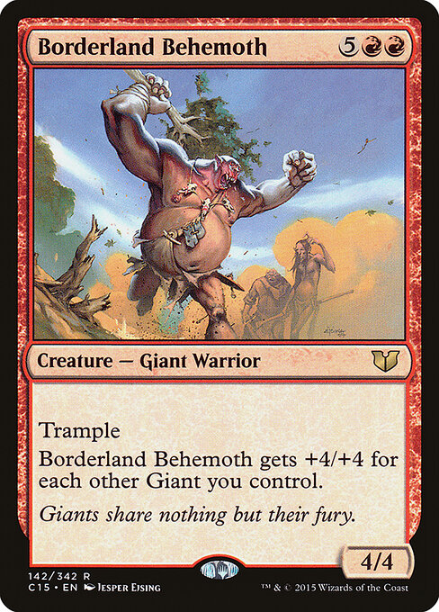Borderland Behemoth 142