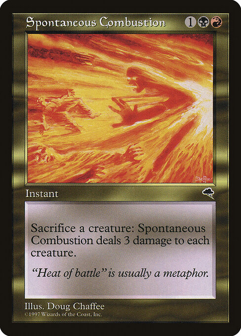 Spontaneous Combustion 273