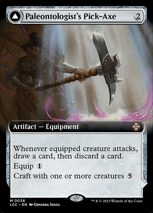Paleontologist's Pick-Axe // Dinosaur Headdress 36