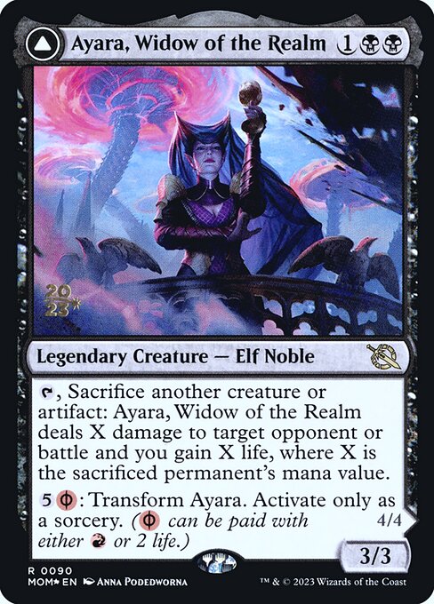 Ayara, Widow of the Realm // Ayara, Furnace Queen 90s