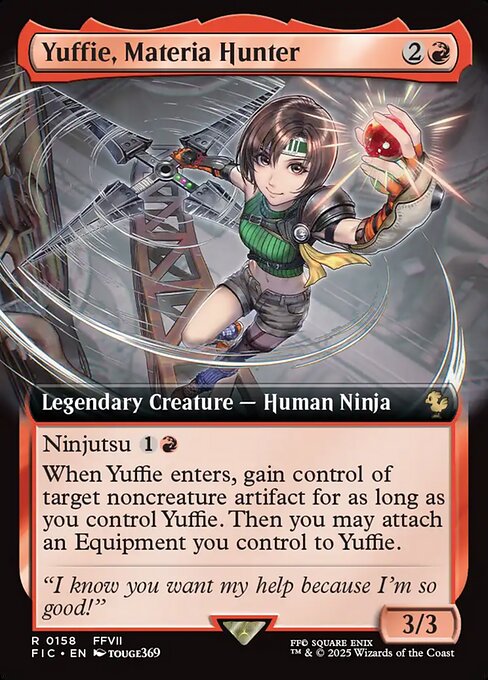 Yuffie, Materia Hunter 158