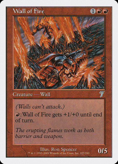 Wall of Fire 227