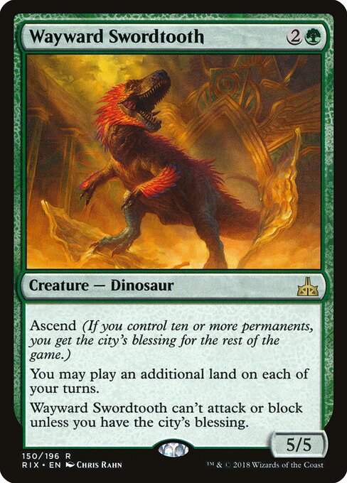 Wayward Swordtooth 150