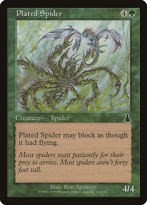 Plated Spider 116